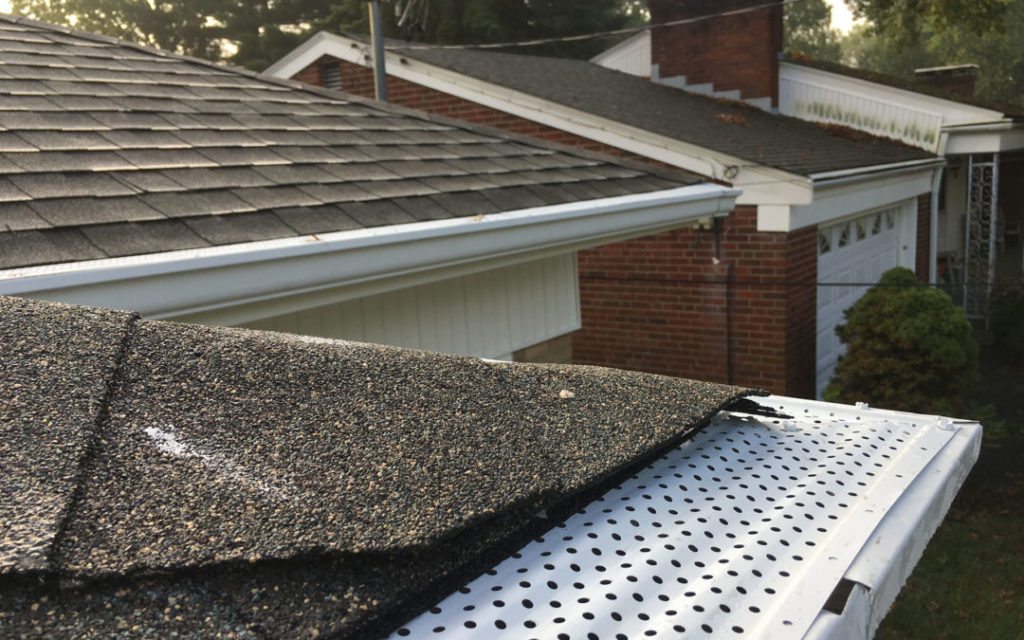 Gutter Guards Installation in Oak Park, Illinois.